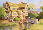 Little Moreton Hall, Cheshire - Pastel by John Dodridge